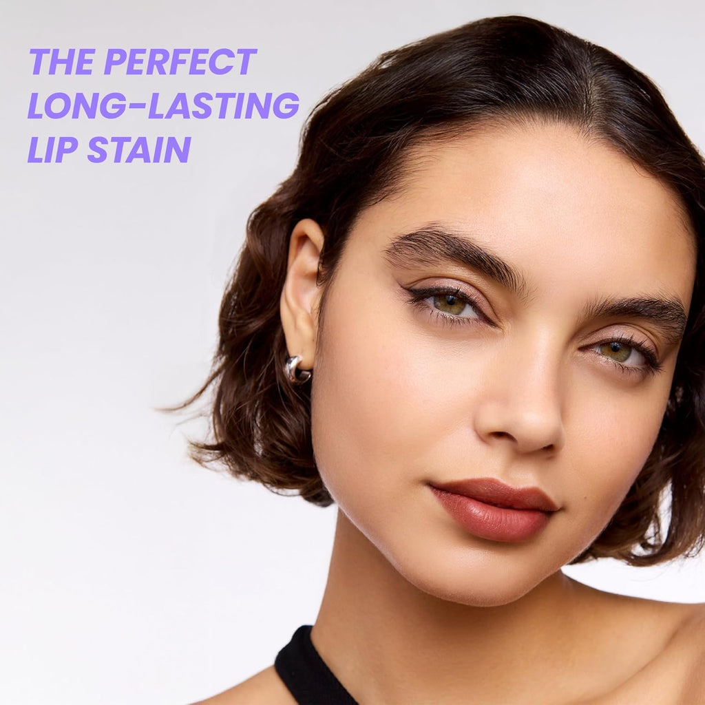 Wonderskin Wonder Blading All Day Lip Stain Peel Off Masque - Long Lasting, Waterproof and Transfer Proof Nude Lip Tint, Matte Finish Peel Off Lip Stain (Whimsical Masque)